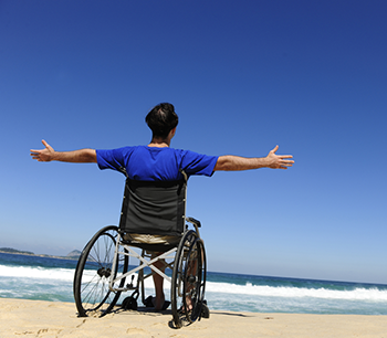 Использование инвалидной коляски